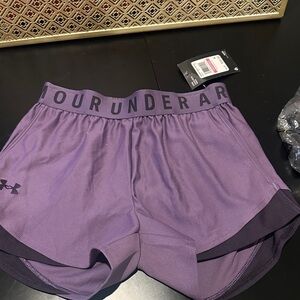 Under Armour Women's Athletic Shorts in Purple